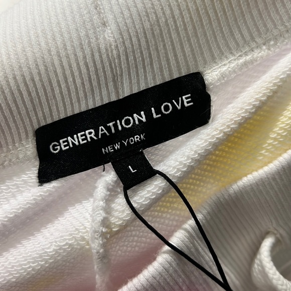 🆕Generation Love Kate Ruffle Pocket Tie Dye Sweatpants Joggers Loungers - Picture 8 of 11